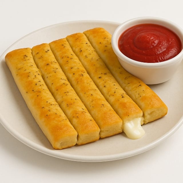 Bread Sticks with Cheese.