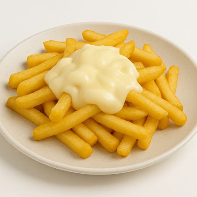 Fries with Cheese.