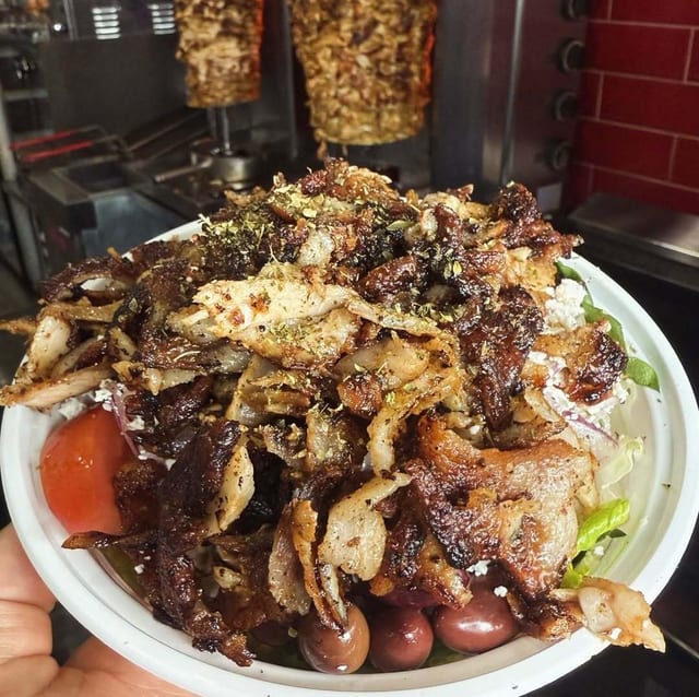 Gyro Salad.
