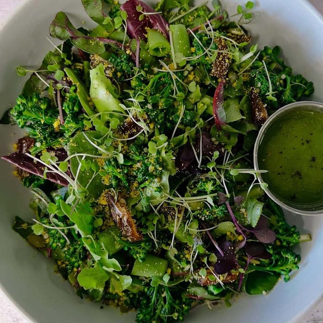 Mixed Green Salad.