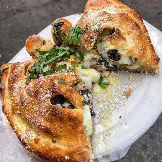 Veggilicious Calzone.