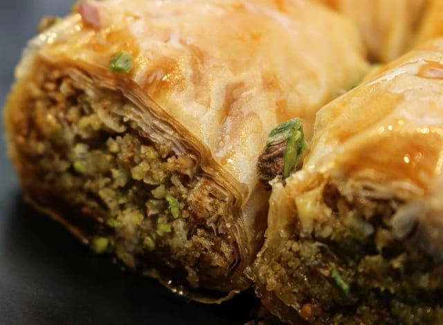 Homemade Baklava.