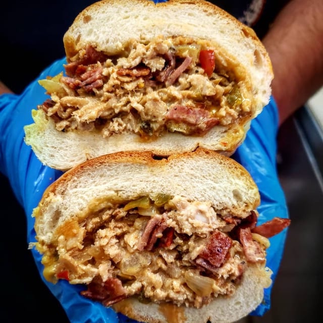 Chicken Cheese Steak Sub.